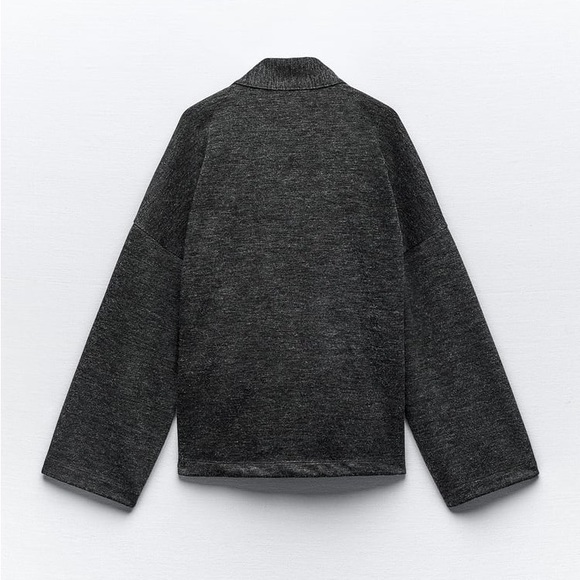 ZARA SOFT WRAP KIMONO - Picture 8 of 9